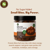 Organic protein bites eatables