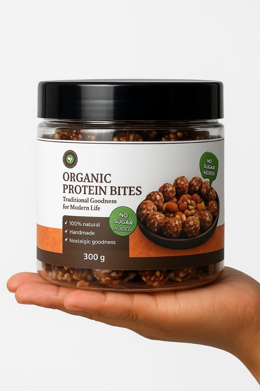 Organic protein bites eatables